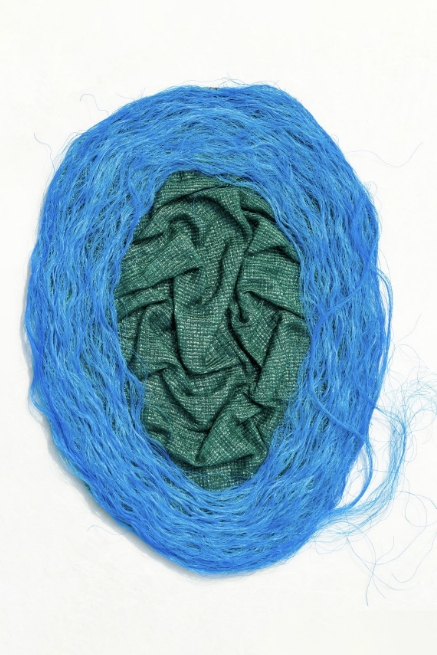 The Spirit blauw touw en plastic doek 90 x 110 2020